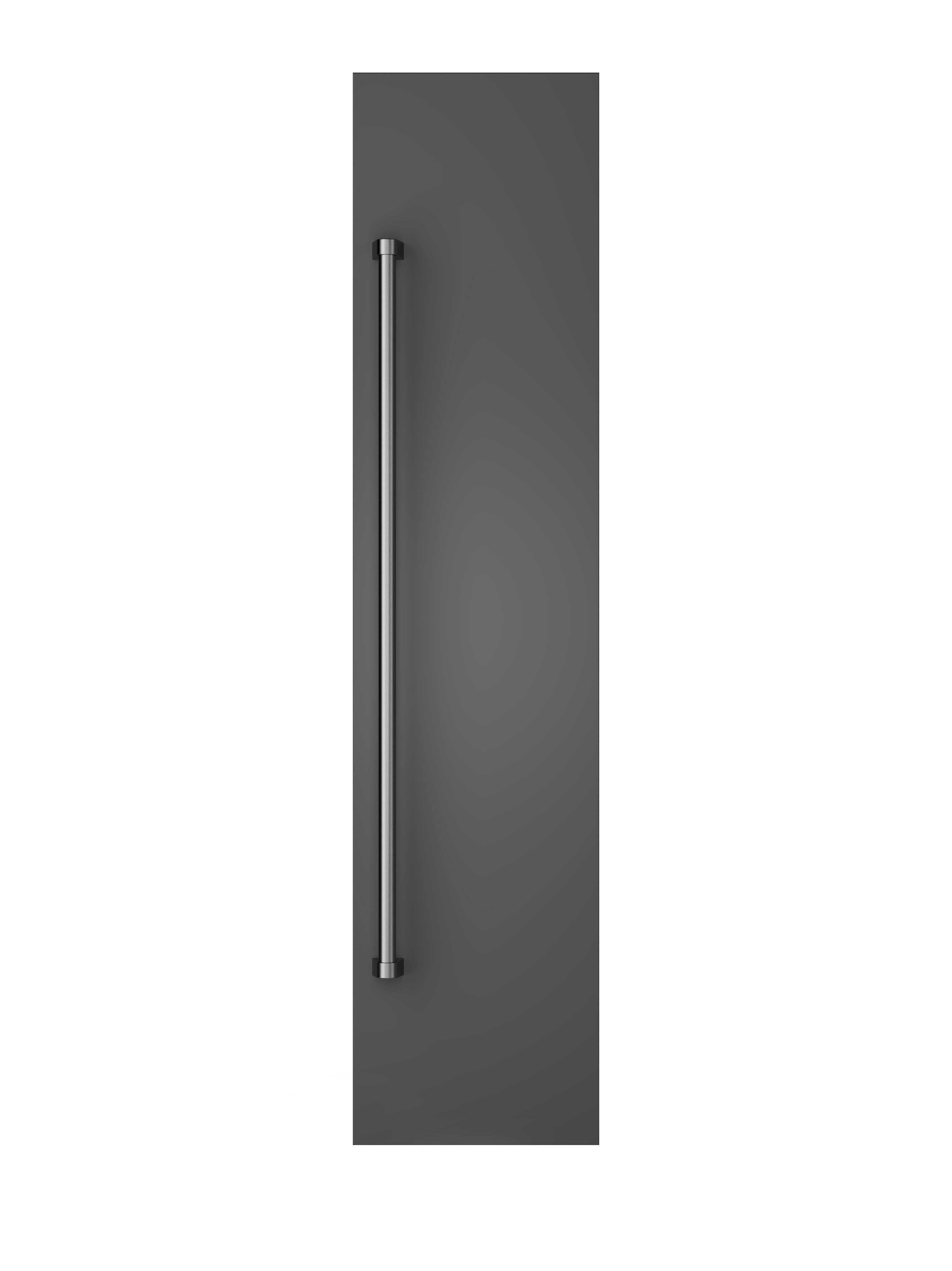 Alt View 1. Viking - 18"W. Door Panel for Viking Veil FDFZIC7180L & FDFZIC7180R Ref./Frz. Models - Damascus Gray - Damascus Gray.