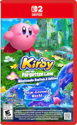 Kirby and the Forgotten Land – Nintendo Switch 2 Edition + Star-Crossed World - Nintendo Switch 2 - Front_Zoom