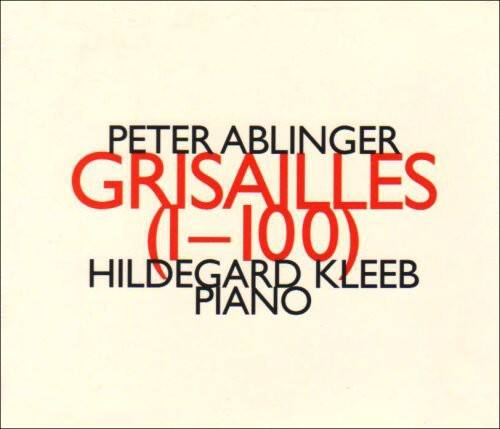 Hildegard Kleeb - Grisailles (I-100)   - COMPACT DISCS [CD]