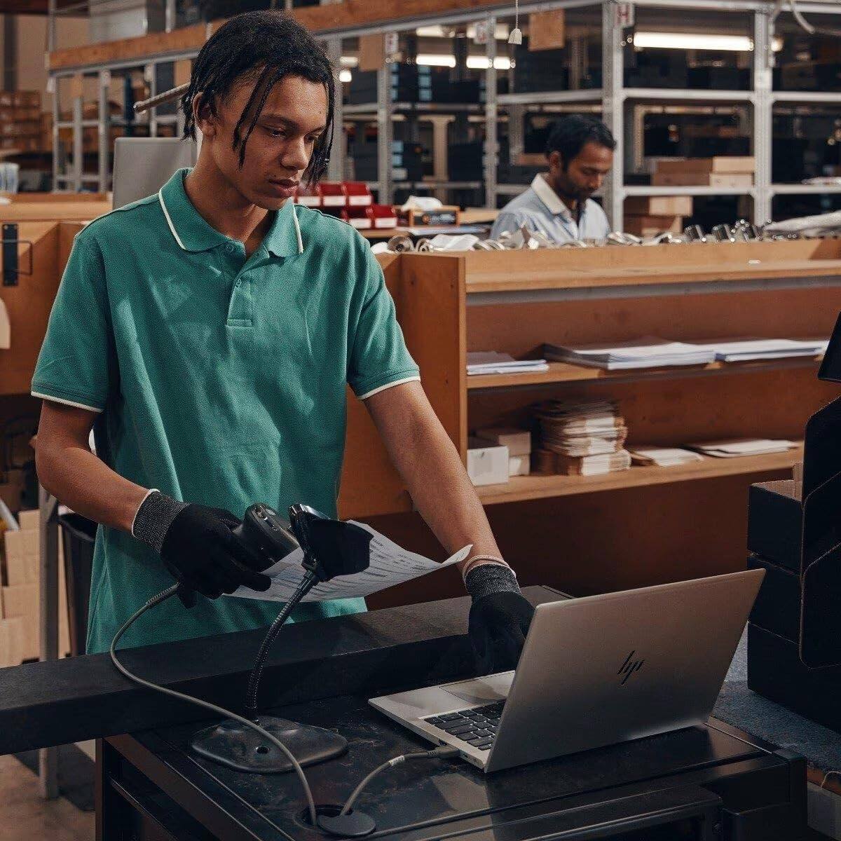 Alt View 7. HP - EliteBook 640 G11 14" WUXGA Laptop - Intel Core Ultra 7 with 32GB Memory - 1TB SSD - Thunderbolt 4 - Win 11Pro - Silver.