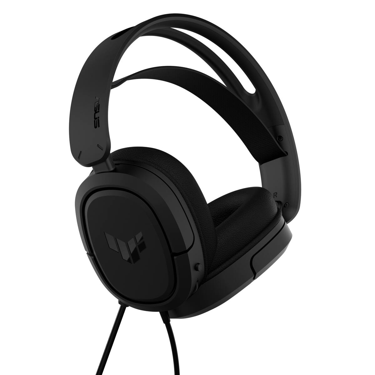 Alt View 1. ASUS - ASUS TUF Gaming H1 Wired Gaming Headset, Black - Black.