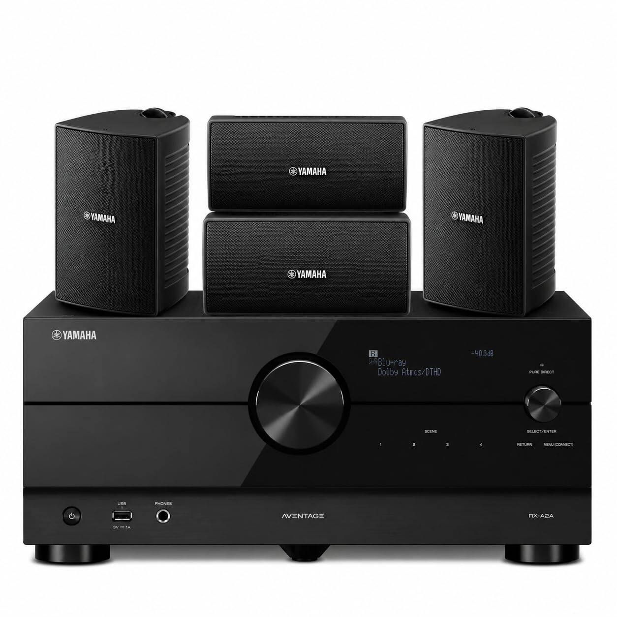 YAMAHA YAMAHA YAMAHA YAMAHA YAMAHA

1 - Blu-ray Dolby Atmos/DTHD

-40.0 m

LE ENTER

NETURN NLETET

use

nEREs

AENTAGE

HX-ADA