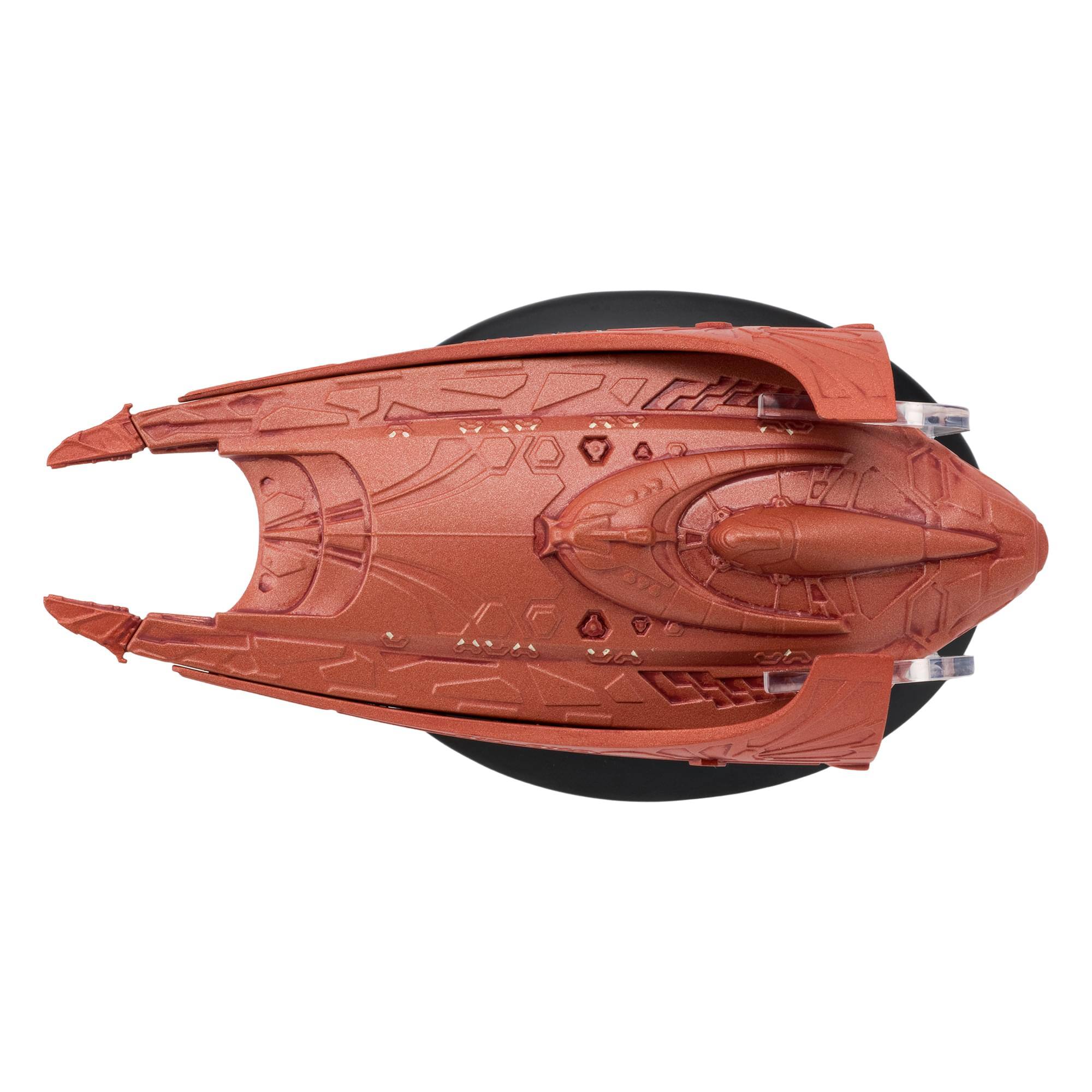 Alt View 4. Eaglemoss - Eaglemoss Star Trek Ship Replica | Vulcan Vahklas - Red.
