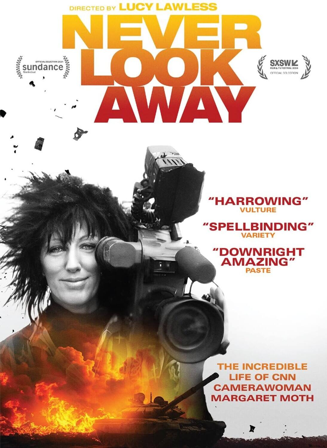Front. Never Look Away   - DVD.