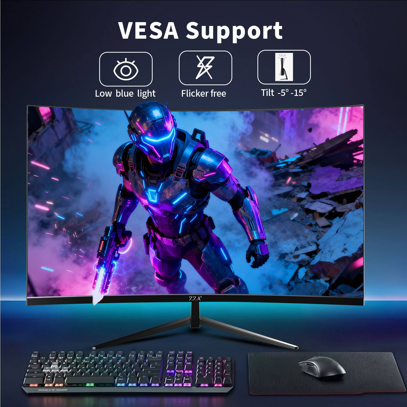 VESA Support
Low blue light
Flicker free
Tilt -5° -15°
77.7A

Fine
C

Enti
F
A
I
I
I

MEXIC
MAS
ME
BLAS
LES
MVB

NOW
12.44
www.facebook.com