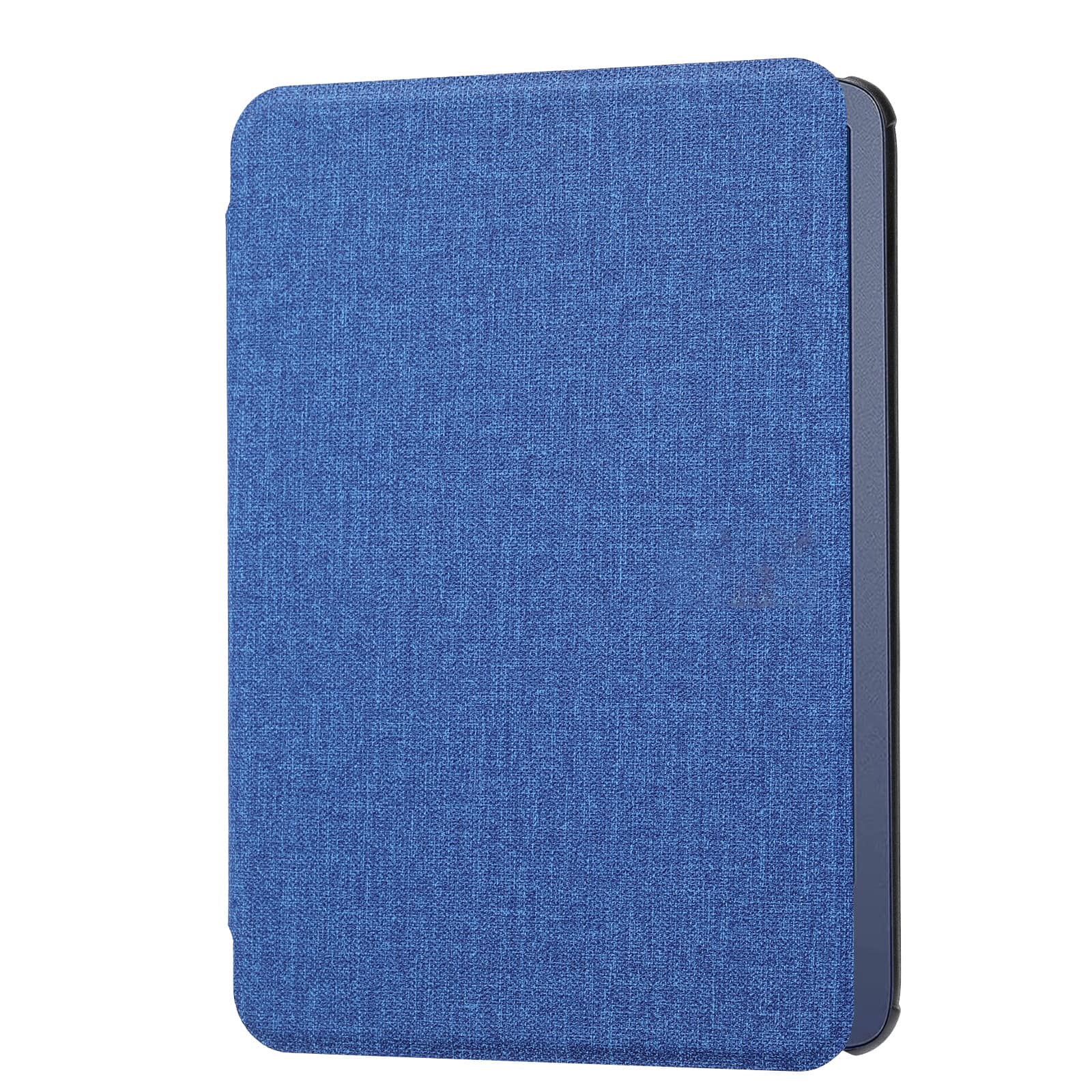 Dteck - For Amazon Kindle Paperwhite (2024)/Kindle Colorsoft Signature Edition Leather Shockproof Auto Sleep/Wake Smart Cover - Darkblue
