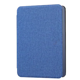 Dteck - For Amazon Kindle Paperwhite (2024)/Kindle Colorsoft Signature Edition Leather Shockproof Auto Sleep/Wake Smart Cover - Darkblue