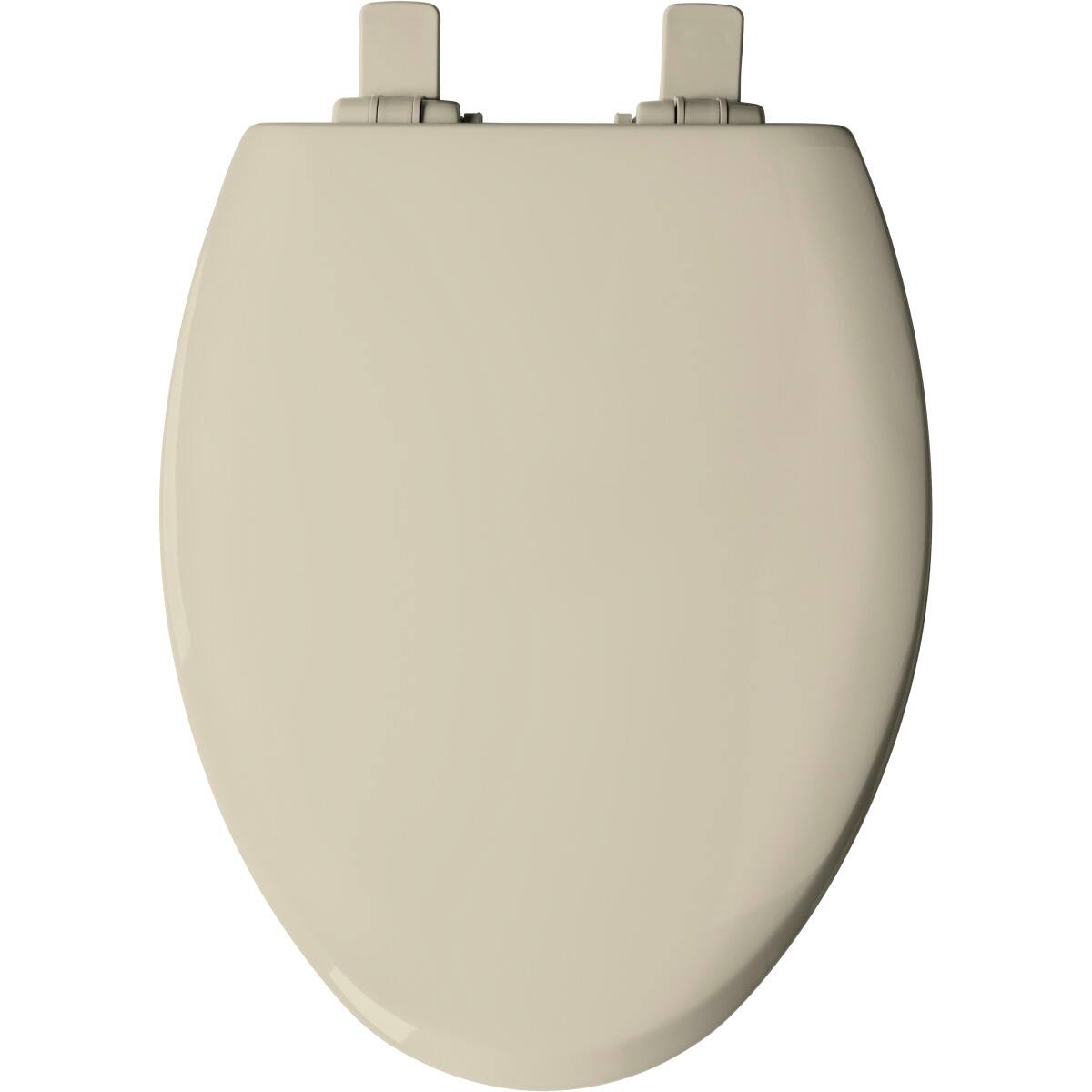 Angle. BEMIS - NextStep2 Children's Elongated Closed Front Toilet Seat in Bone - Bone.