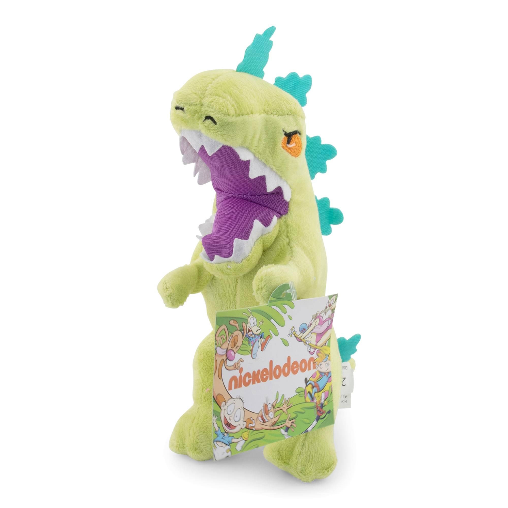 Alt View 1. Johnny's Toys - Nickelodeon Rugrats 7 Inch Plush | Reptar - Green.