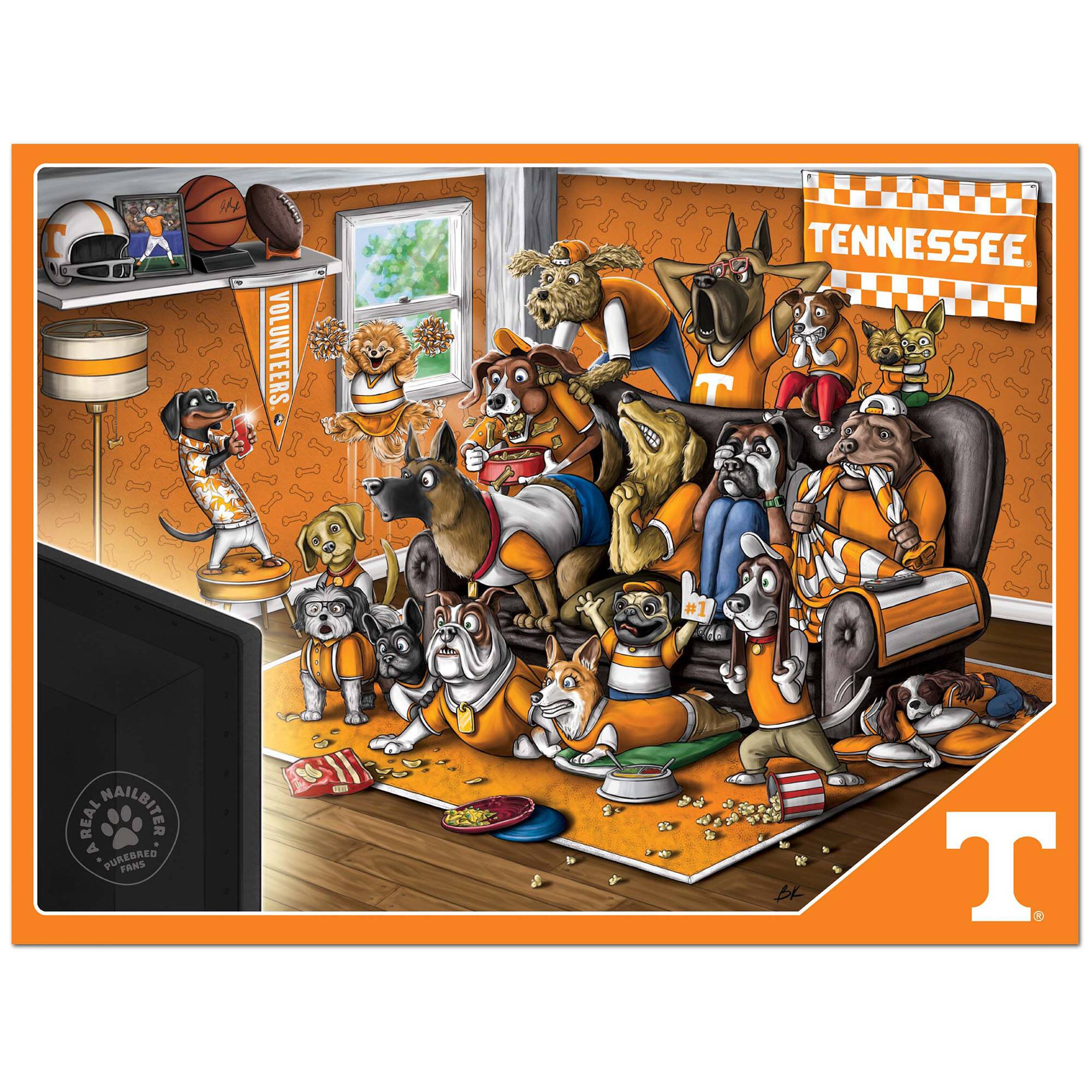 Tennessee Volunteers #1 Real Nailbiter A Purebred Fans