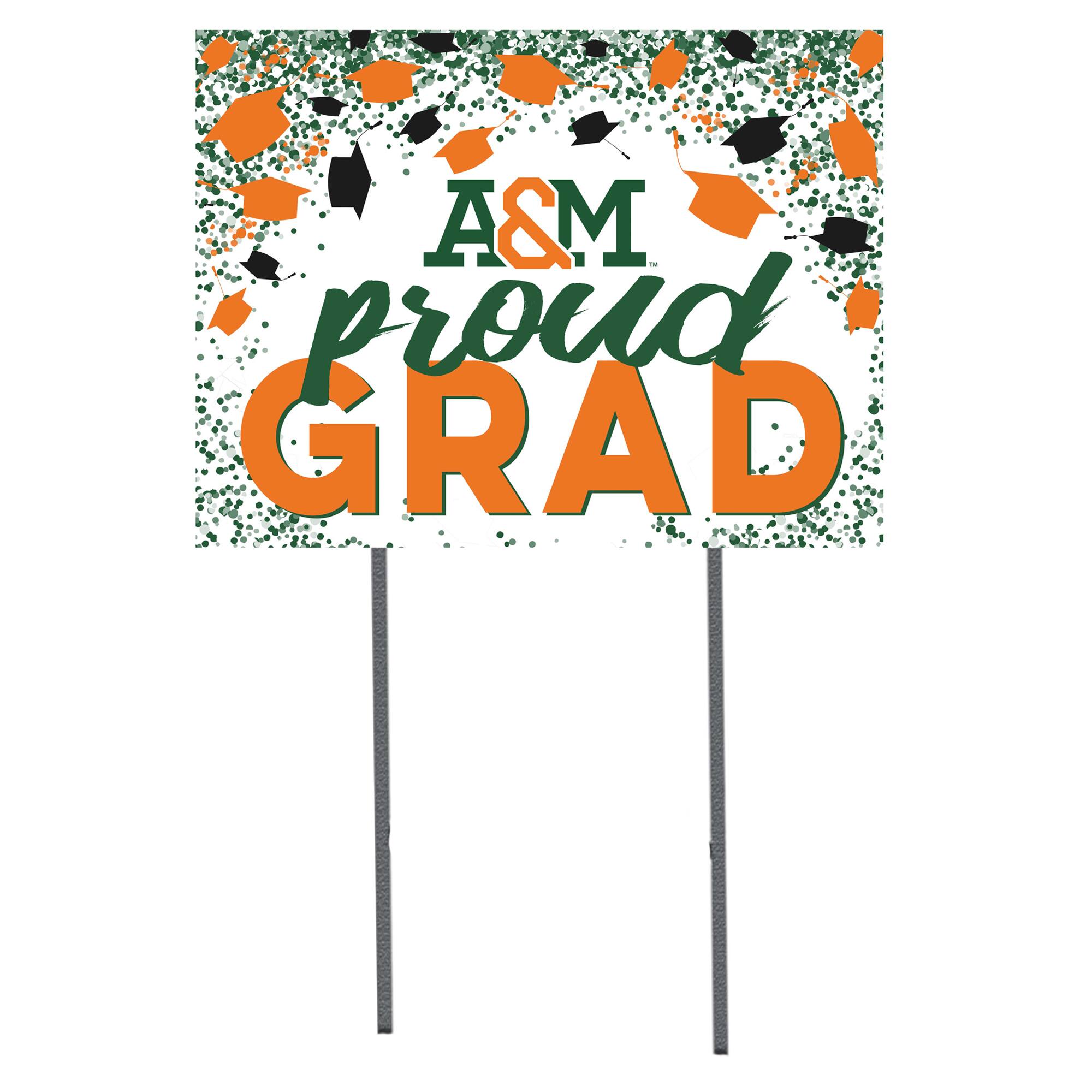 Florida A&M Rattlers 18'' x 24'' Grad Yard Sign