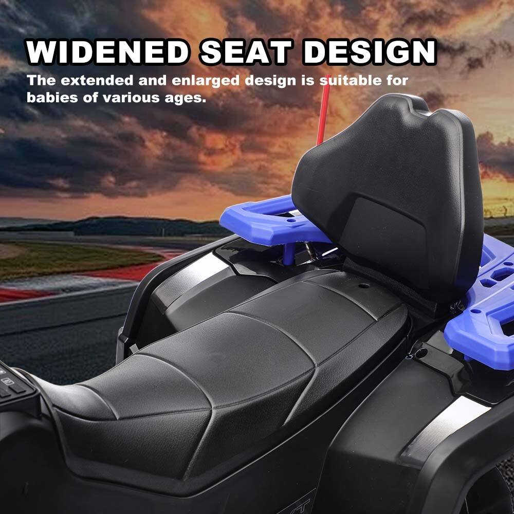 WIDENED SEAT DESIGN  
The extended and enlarged design is suitable for babies of various ages.