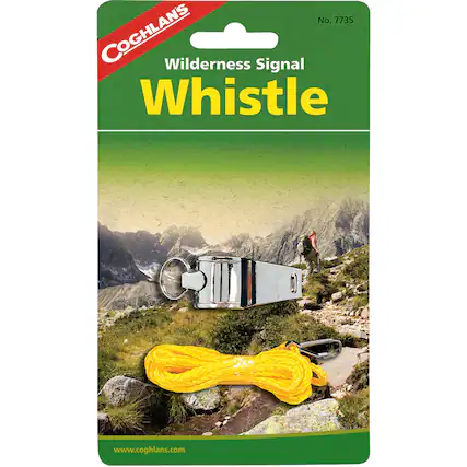 No. 7735 COGHLANS Wilderness Signal Whistle www.coghlans.com