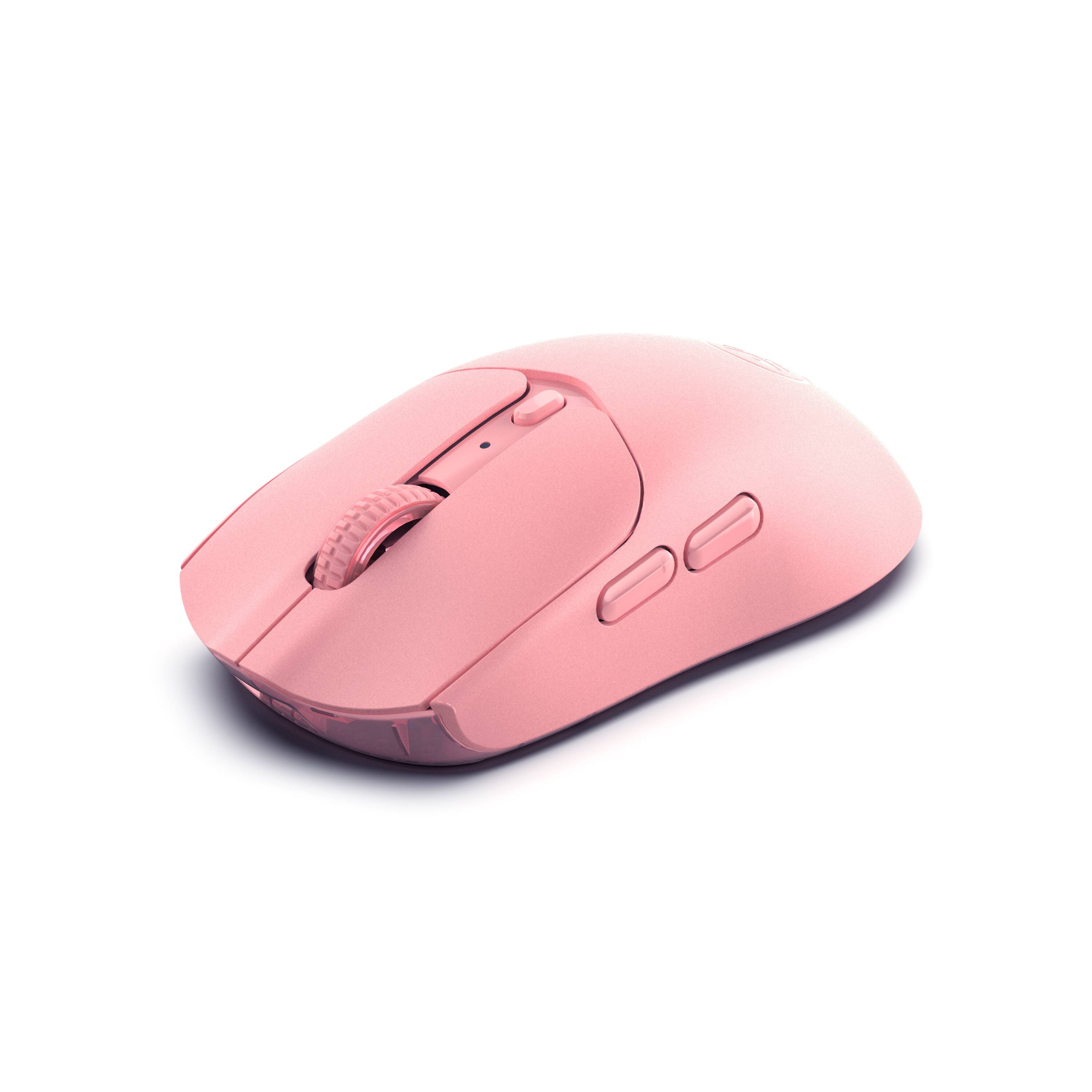 Angle. JLab - Nightfall Wireless Gaming Mouse - Pink.