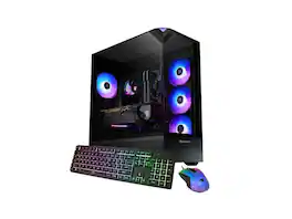 iBUYPOWER - Element Gaming Desktop PC - Intel Core Ultra 7 270K Plus, NVIDIA RTX 5070 12GB, 32GB DDR5 RAM, 1TB SSD - Black