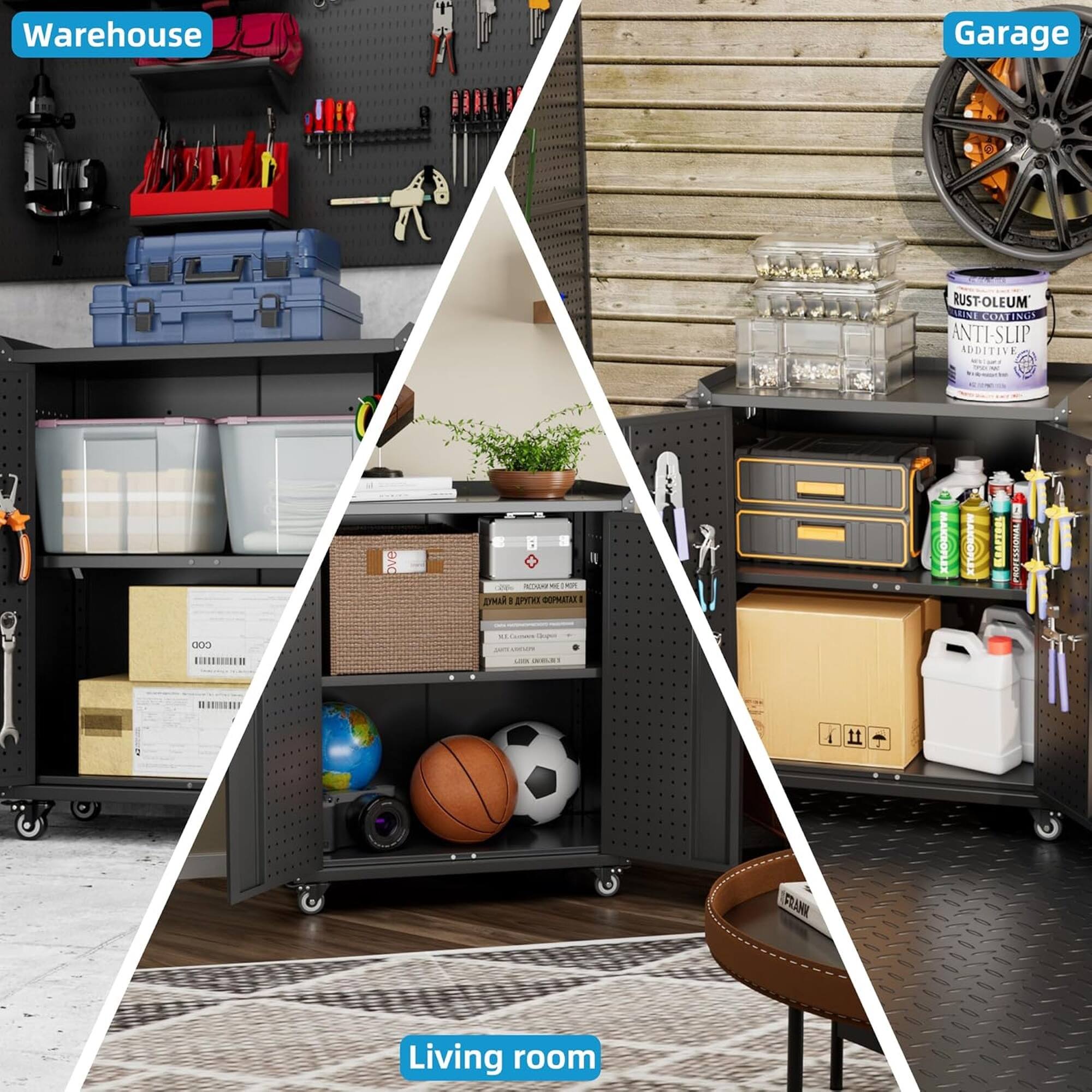 Warehouse - Garage - Living room