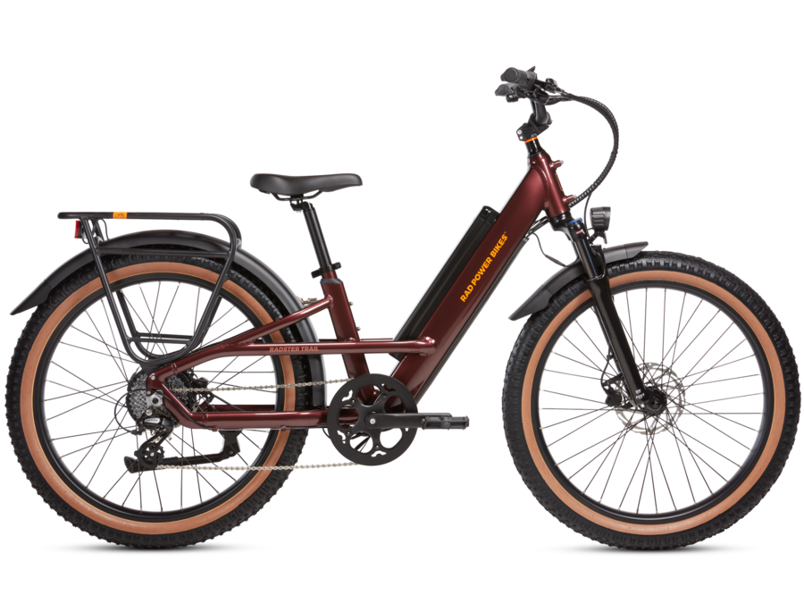 Rad Power Bikes Radster Trail Ebike w/ 65 miles max operating range ...
