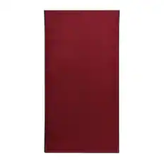 Front. ATS Acoustics - Corner Bass Trap with Sona Fabric, Full Frequency Range, NRC 1.60, 24" x 48" x 13" - Claret.