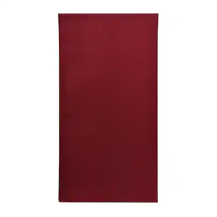 Front. ATS Acoustics - Corner Bass Trap with Sona Fabric, Full Frequency Range, NRC 1.60, 24" x 48" x 13" - Claret.