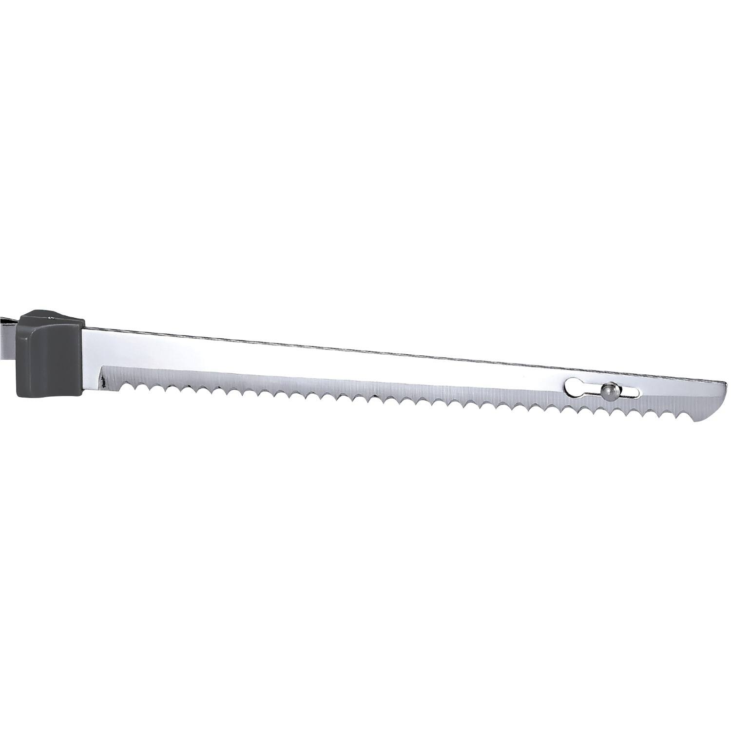 Back. Brentwood - Brentwood 7.5 Inch Electric Carving Knife in White - White.