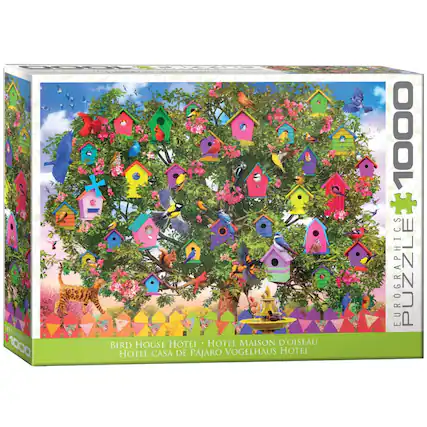 ERREGORFAICO 1000 160 BIRD HOUSE HOTEL HOTEL MAISON D'OISEAU HOTEL CASA DE PÁJARO VOGELHAUS HOTEL 1000 CS EUROGRAPHICS PUZZLE