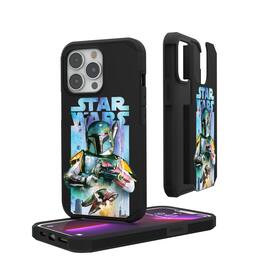 Keyscaper - Star Wars: The Empire Strikes Back Portrait Collage Rugged Phone Case - Apple iPhone 13 - Boba Fett