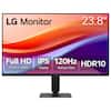 LG Monitor
23.8"
Full HD (1920 x 1080)
IPS Display
120Hz Refresh Rate
HDR10