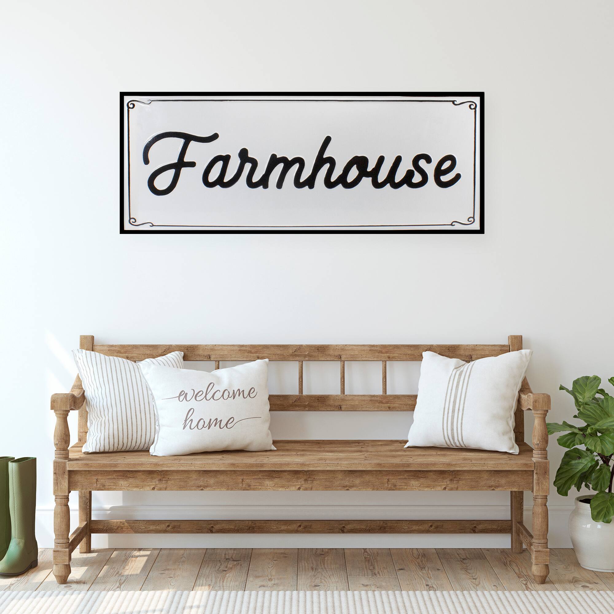 Farmhouse  
Welcome Home