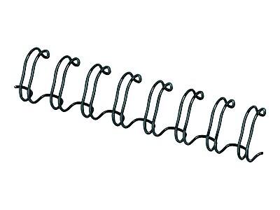 Alt View 2. Fellowes - 1/2" Metal Wire Binding Spine, 100 Sheet Capacity, 25/Pack - Black.