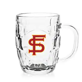 Indigo Falls - Florida State Seminoles 20oz. Dimpled Glass Mug - Multicolor