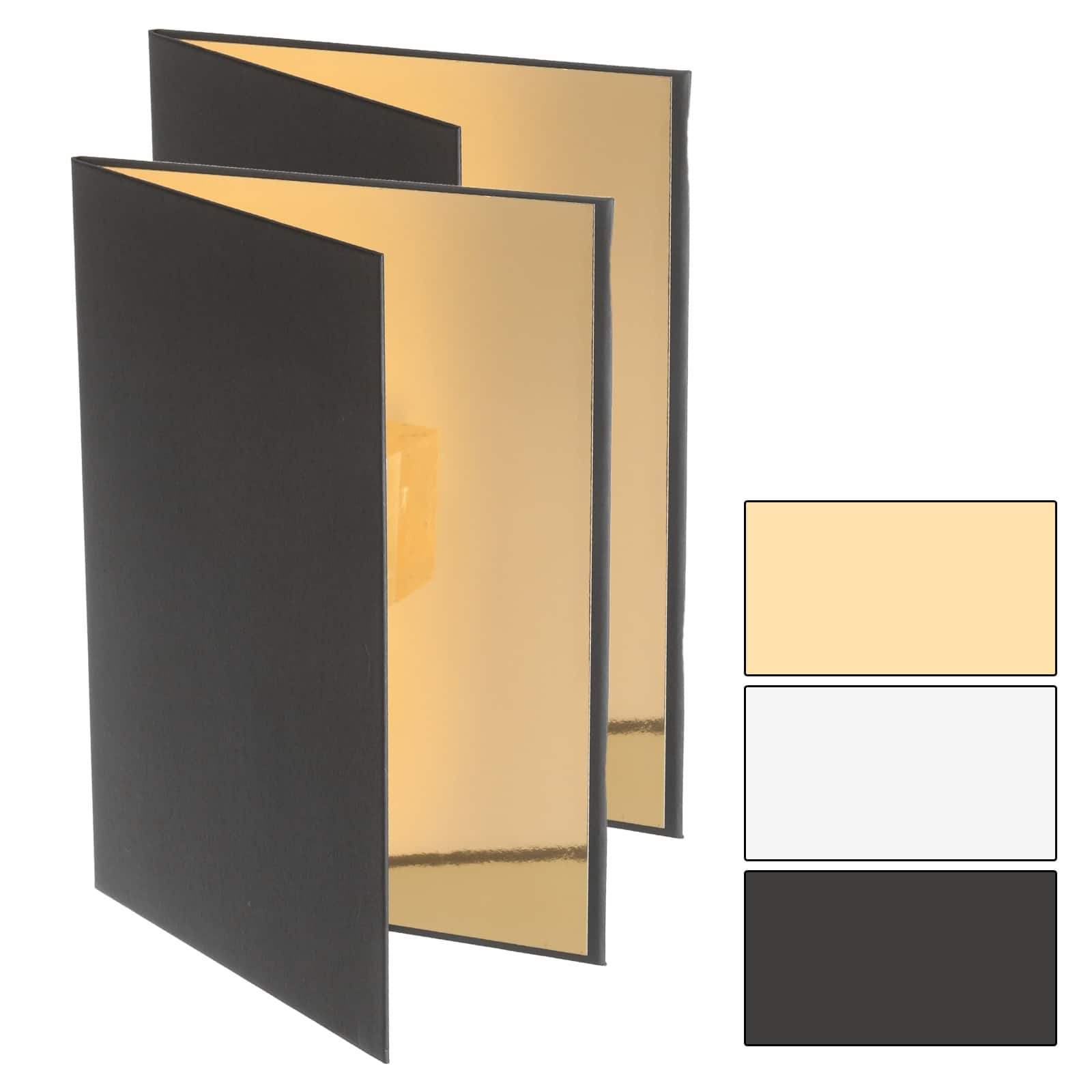 Unique Bargains - 2pcs 11"x8" Light Reflectors 4 in 1 Photography Reflector Cardboard, Foldable & Stable for Still Life Product Food Photo
