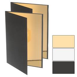 Unique Bargains - 2pcs 11"x8" Light Reflectors 4 in 1 Photography Reflector Cardboard, Foldable & Stable for Still Life Product Food Photo