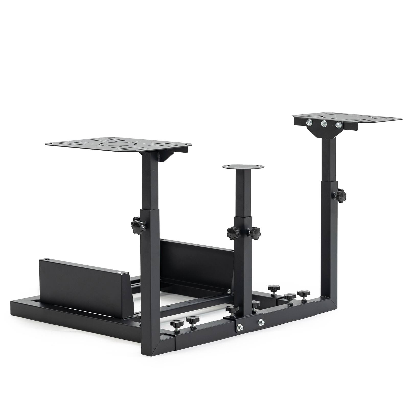 Front. Dardoo - Dardoo - Multiple Shift Lever Flight Game Mount For Logitech G29, for Thrustmaster - Black - Black.