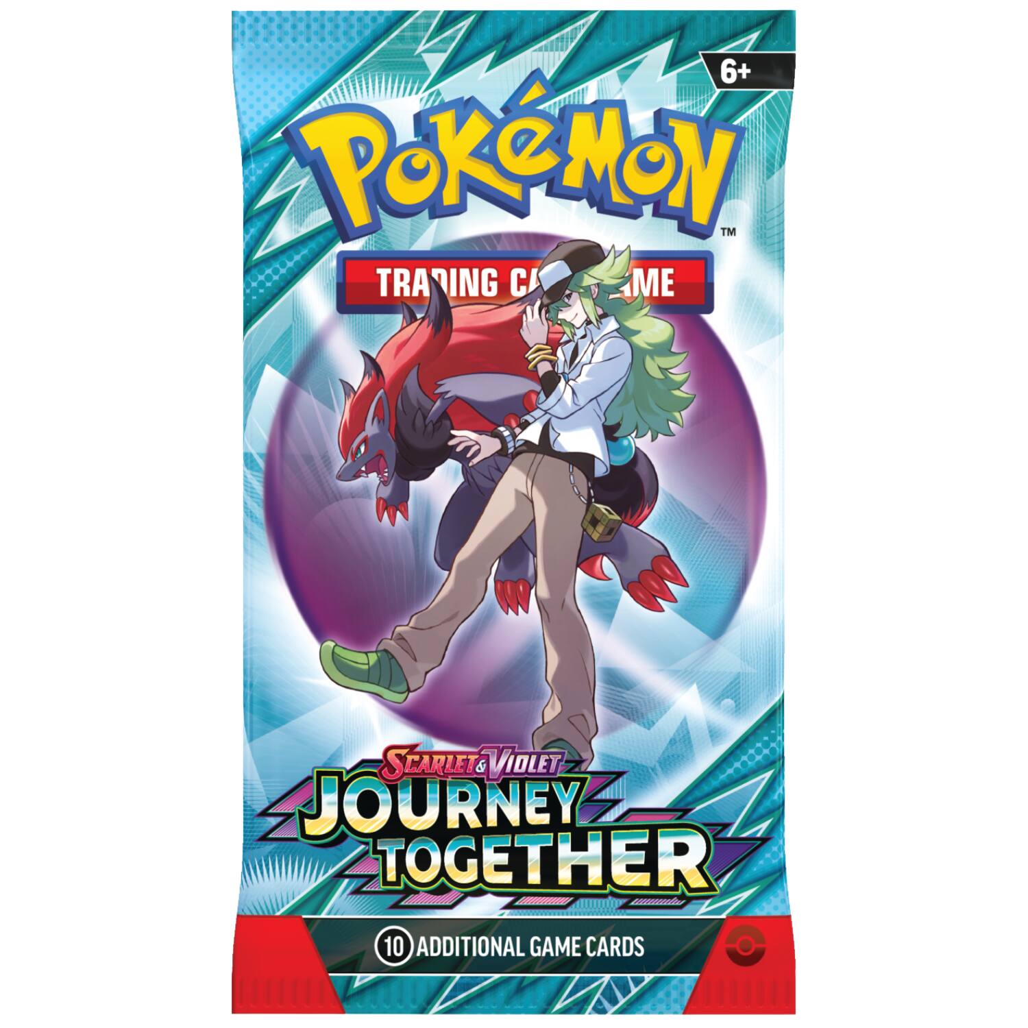 6+ Pokémon™ Trading Card Game Scarlet & Violet Journey Together 10 Additional Game Cards
