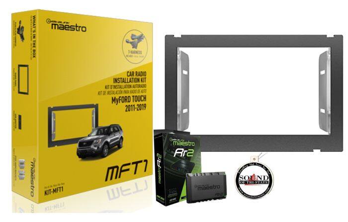 WHAT'S IN THE BOX  
Gmaestro maestro T-HARNESS CAR RADIO INSTALLATION KIT  
KIT D'INSTALLATION AUTORADIO  
KT DE INSTALACIÓN BOX DE MyFORD TOUCH 2011-2019  
maestro CLO  
KIT-MFT1  
KIL-HELI  
Ar2  
MFT  
WEJ  
maestro Rr2  
maestro Cotertaang  
2 SO  
SOUND OF TRESTATE