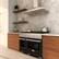 I'm sorry, but the text on the image does not provide any context or information that can be grouped or corrected. The image shows a kitchen with a stove, shelves, and a counter.