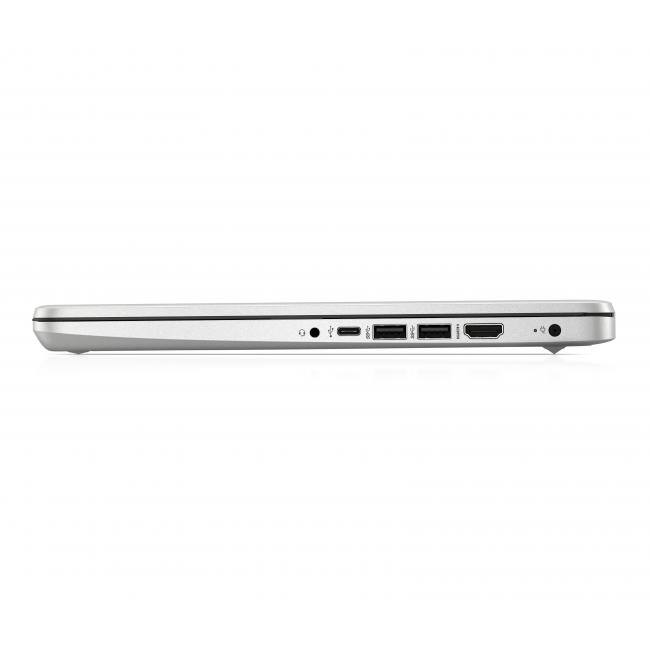Alt View 3. HP - HP 14" HD Notebook Intel Pentium Silver N6000 4GB RAM 64GB eMMC Natural Silver - Intel Pentium Silver N6000 Quad-core - - Natural Silver.