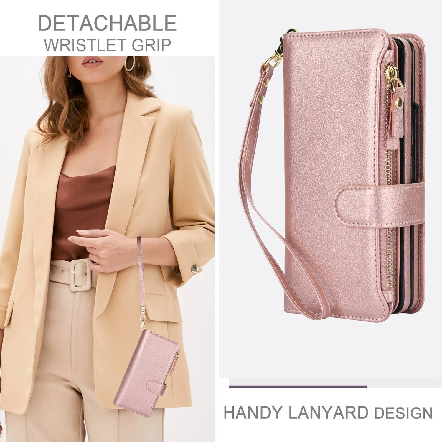 DETACHABLE WRISTLET GRIP  
HANDY LANYARD DESIGN