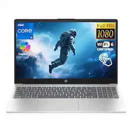 HP - 15.6" FHD Touch Screen Student Laptop, 8-Core Intel Core i3-N305(Up to 3.8GHz) 16GB DDR4 RAM 512GB SSD Copilot AI - Moonlight Blue
