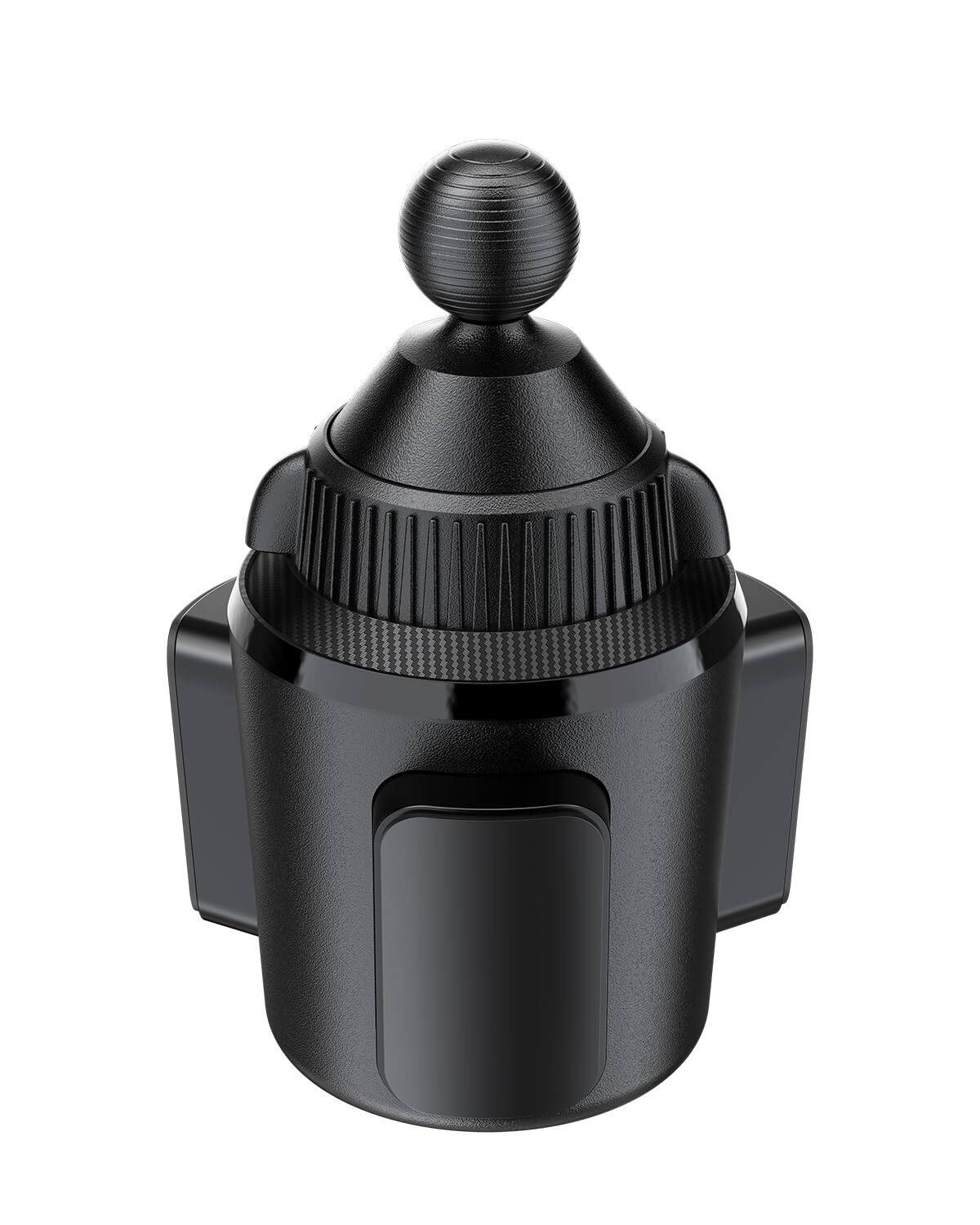 Front. METALTON - Cup Holder Base With 1 Ball Heavy duty Expandable Mount Compatible B Size Double Socket Arms Fits 3 To 4 Ho... - Default.