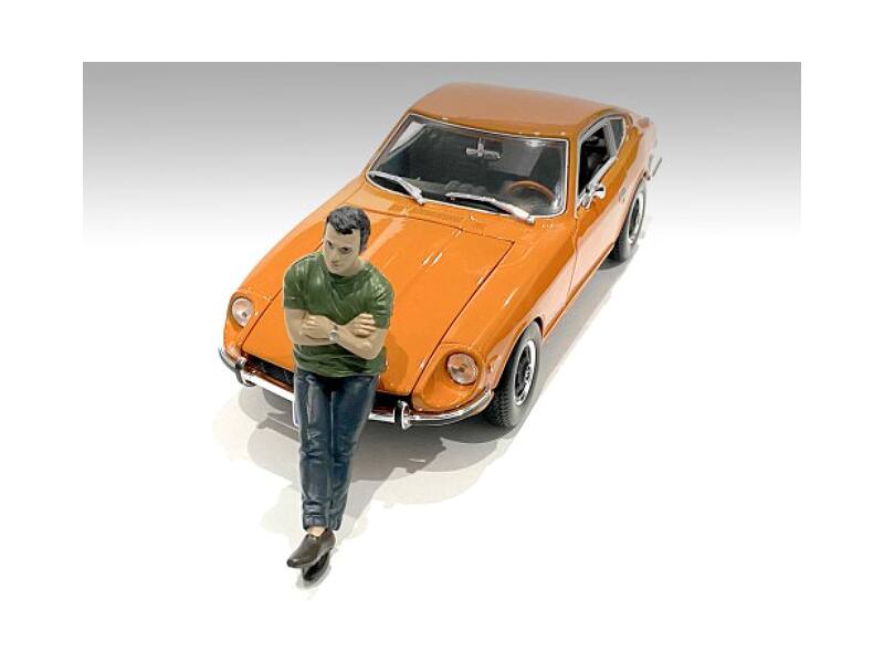 Alt View 1. American Diorama - "Car Meet 2" Figurine II for 1/24 Scale Models by American Diorama.
