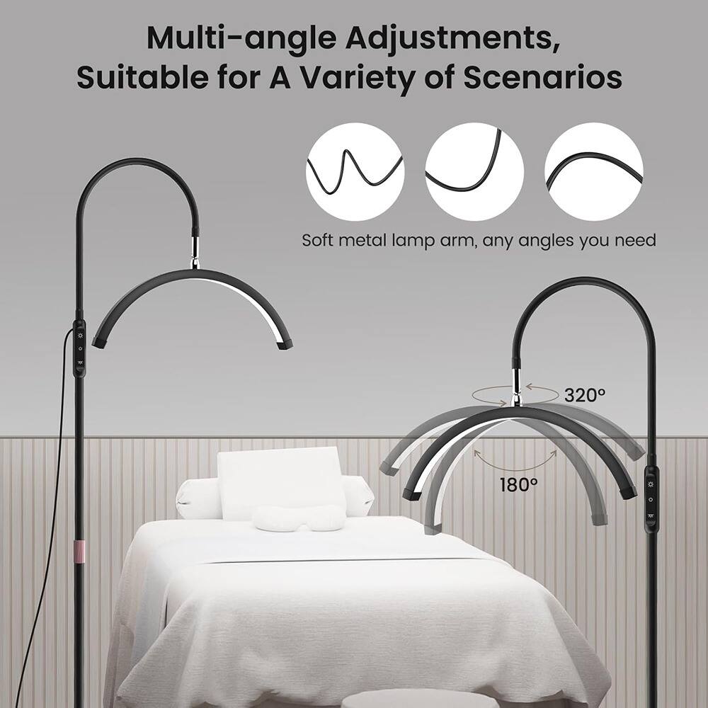 Multi-angle Adjustments, Suitable for A Variety of Scenarios

Soft metal lamp arm, any angles you need

320°

180°