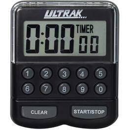 Ultrak - T3 Count-Up/Countdown Timer - Black