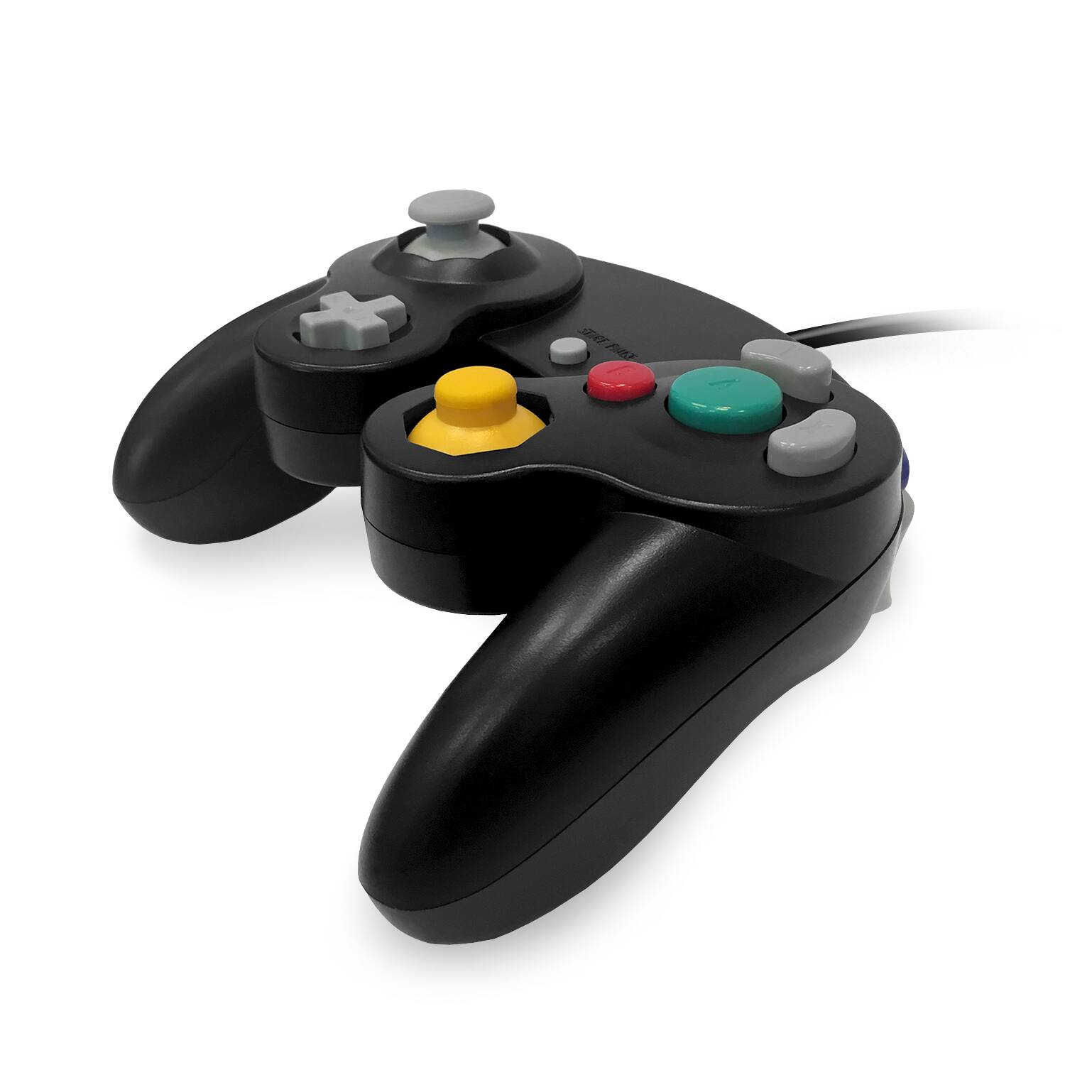 Alt View 1. Old Skool - GameCube / Wii Compatible Controller - Black.