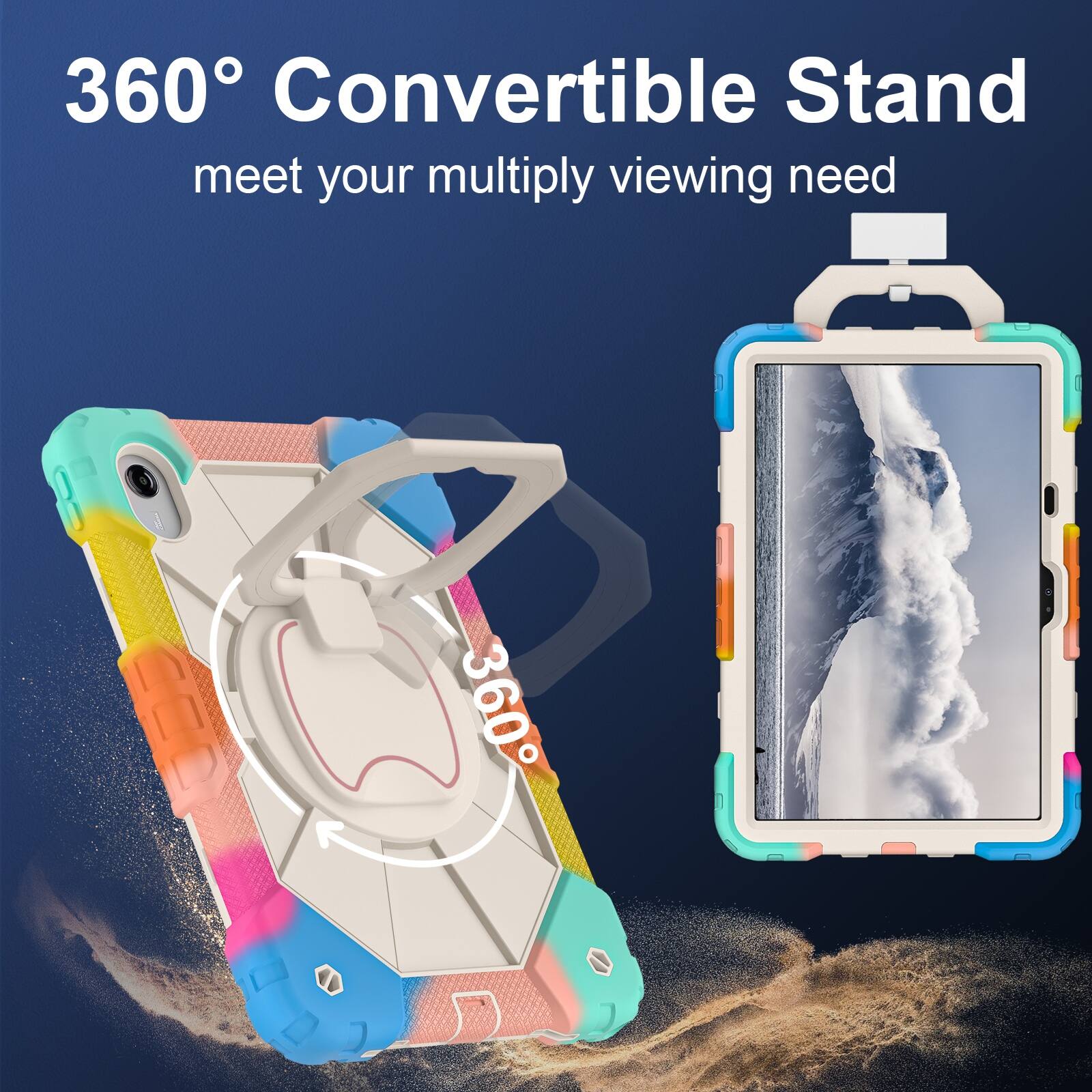 360° Convertible Stand meet your multiply viewing need