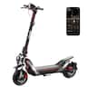 NAVEE - NT5 Max Electric Scooter, 51.6 mi Max Range, 31 MPH Max Speed, 1900W Motor, Telescopic Suspension, 10.5" Tires - Black