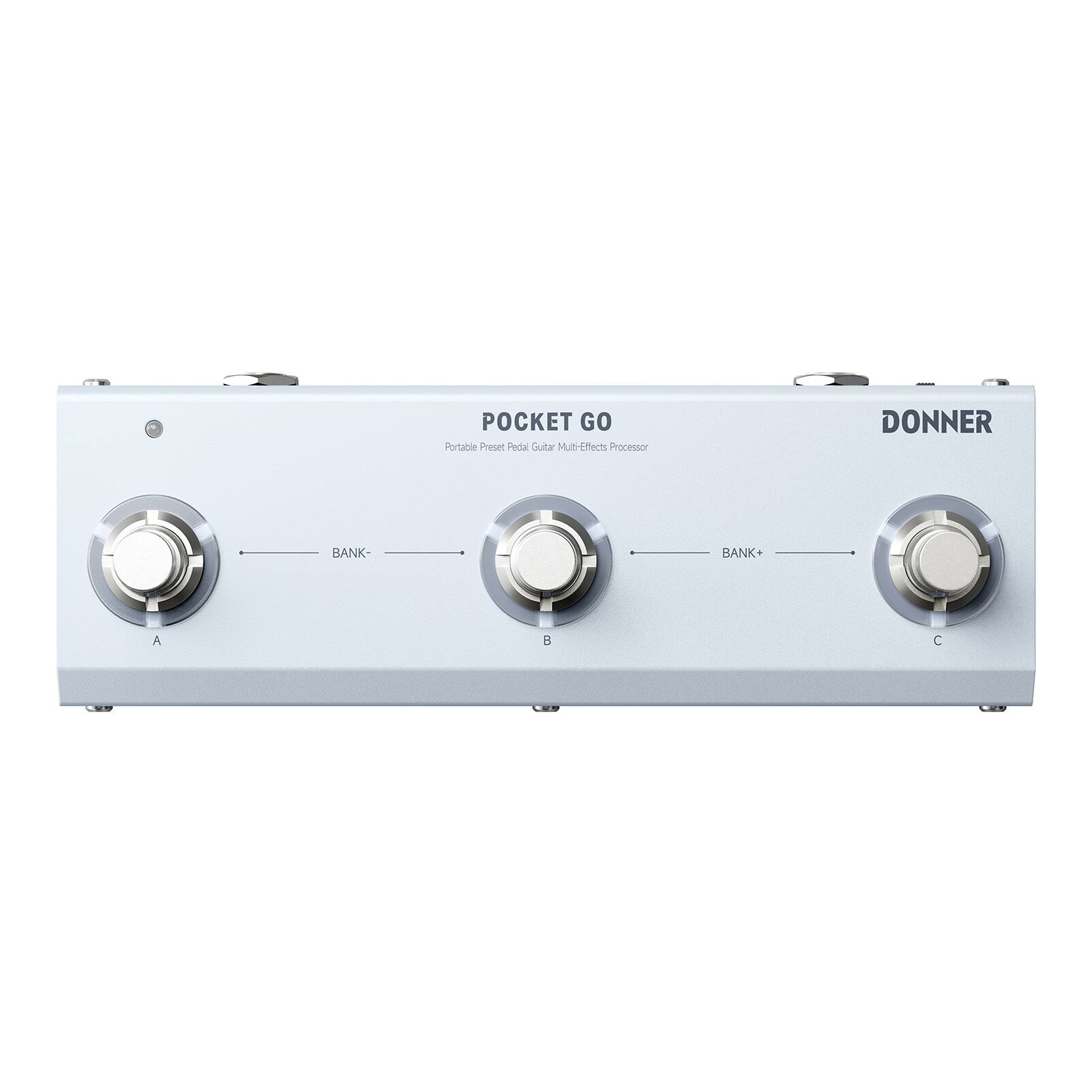 POCKET GO Portable Preset Pedal Guitar Multi-Effects Processor DONNER BANK- BANK + A B C