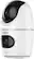 Alt View 16. Lorex - 2K Dual Lens Indoor Pan-Tilt Wi-Fi Security Camera - White.