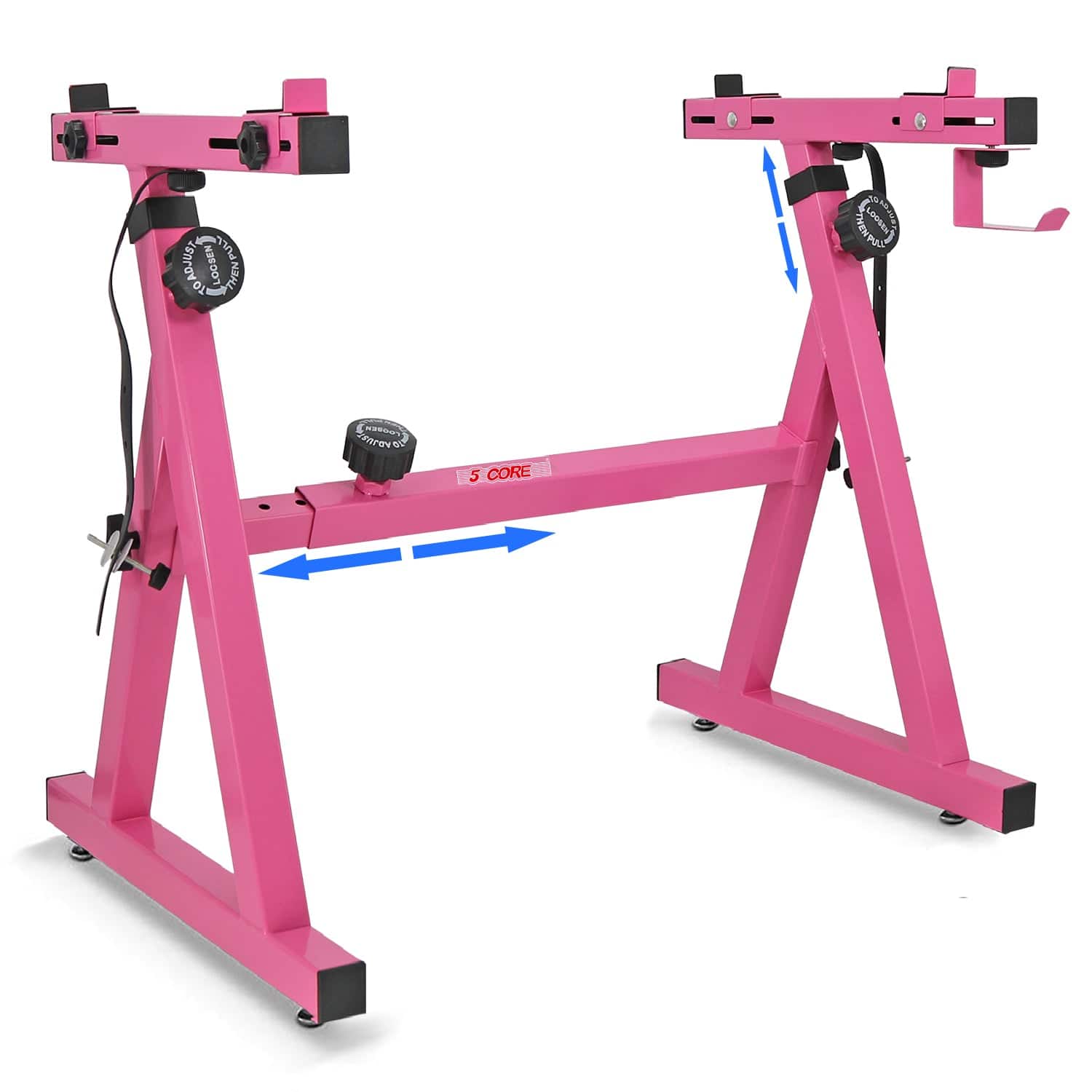5 CORE - Keyboard Stand Z Shape Adjustable Foldable Heavy Duty Key Board Piano DJ Controller Stands - Baby Pink price history on PriceWatchPro