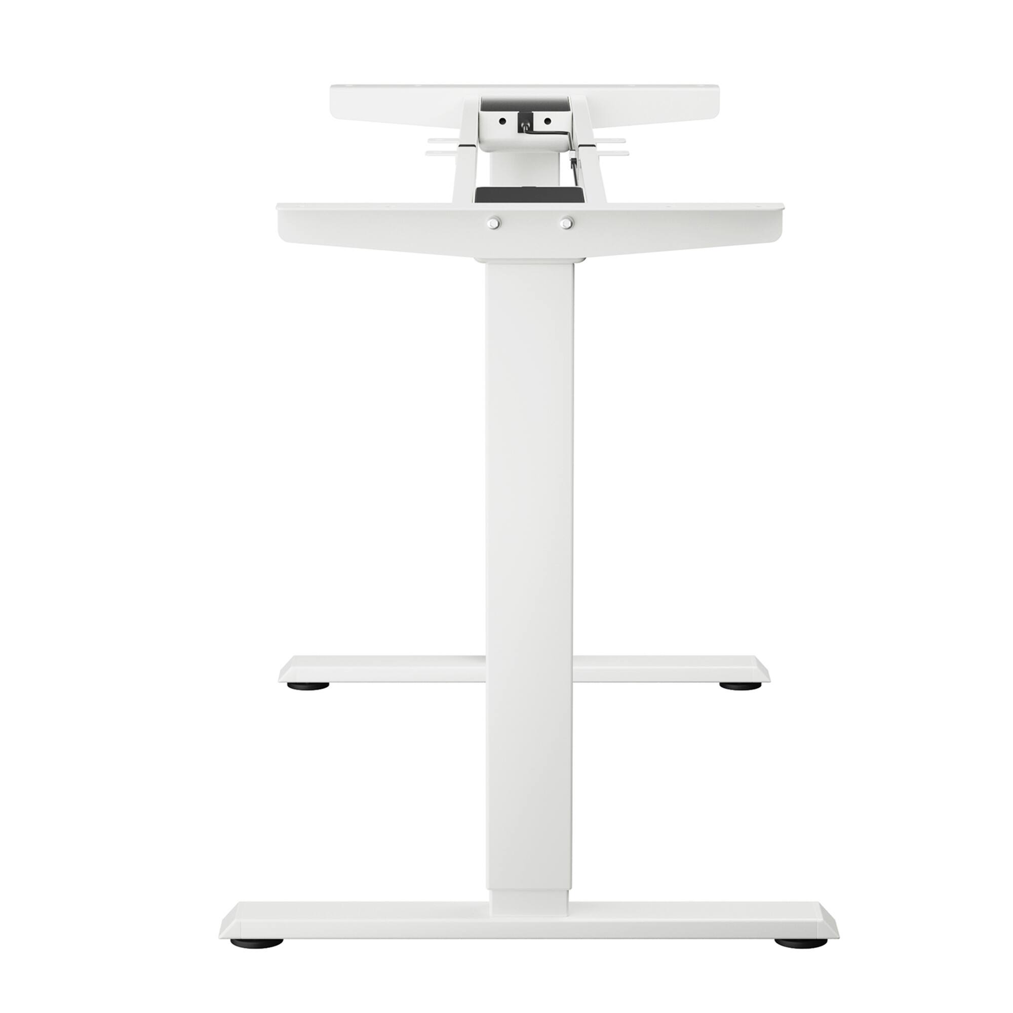 Alt View 9. Gymax - Gymax Dual-Motor Stand up Desk Frame Workstation Base w/ Adjustable Width & Height White - White.